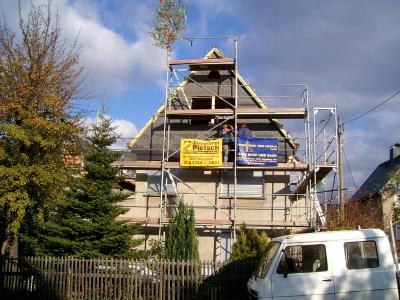 Dachstuhlkompletterneuerung (Langenberg)