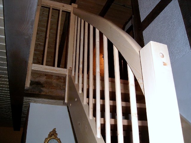 Detail Treppen/Brüstungsgeländer